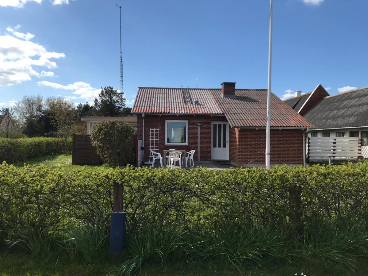 Ferienwohnung Lille Rode Hus Mando Ribe Exterior foto