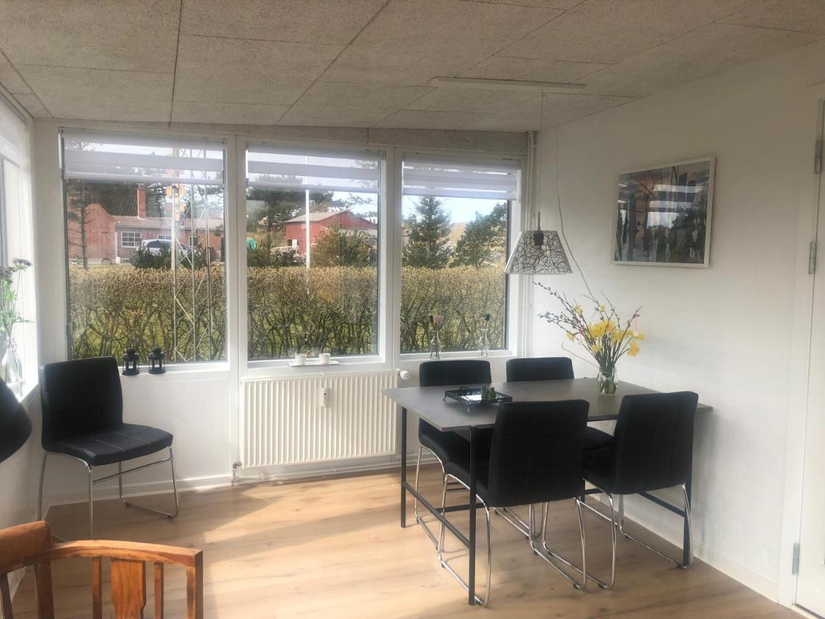 Ferienwohnung Lille Rode Hus Mando Ribe Exterior foto